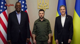 ABD'li Bakanlar Ukrayna'da